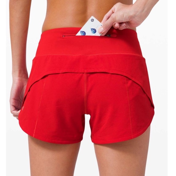 lululemon athletica Pants - Lululemon Speed Up Short Long Updated Fit Dark Red